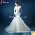 Latest Design Elegant Off-Shoulder Alibaba Mermaid Wedding Dress 2017